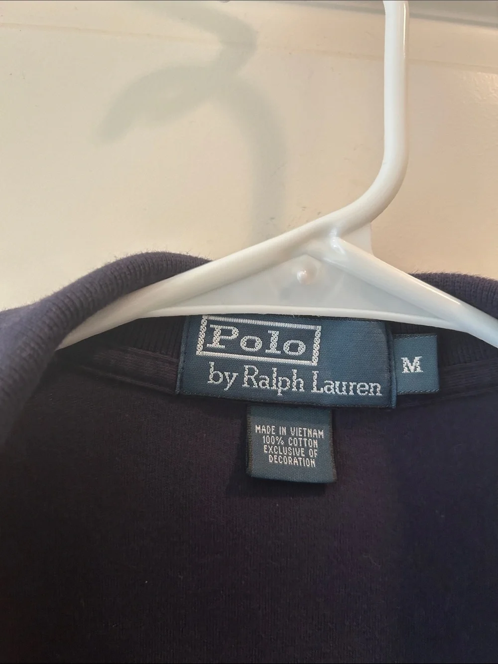 Polo Ralph Lauren Short-Sleeve Polo Shirt Navy with Red Logo Men’s size M